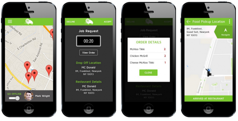 restaurant delivery app