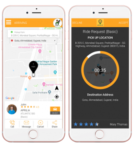 Orbit Taxi and Delivery App