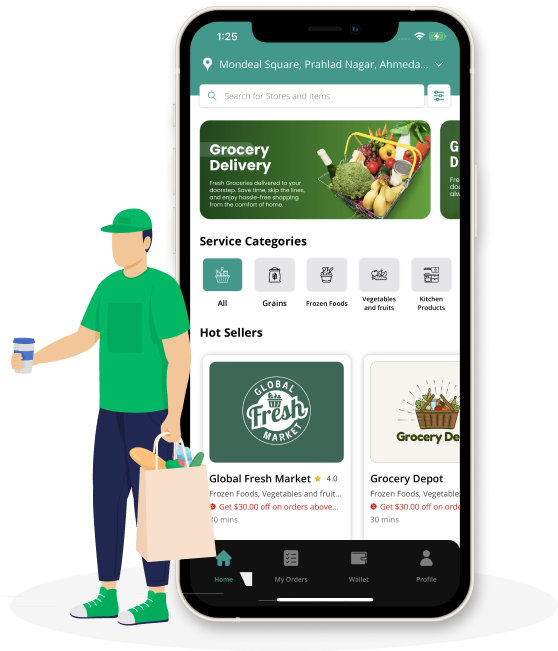 grocery delivery app