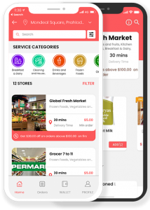 grocery delivery app