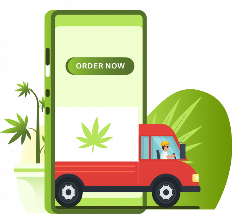 marijuana delivery app