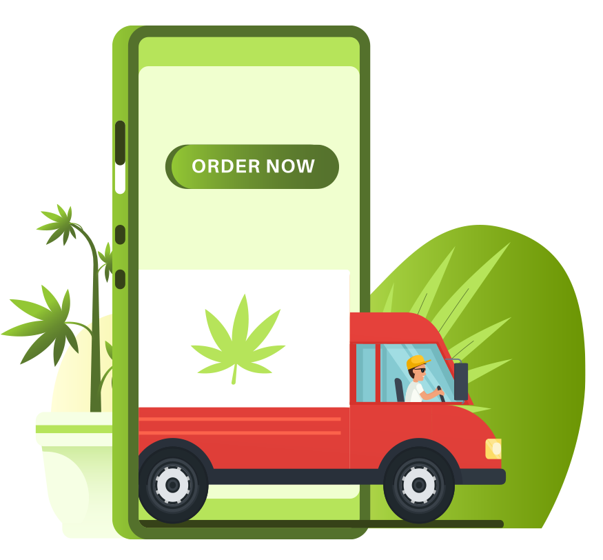 marijuana delivery app