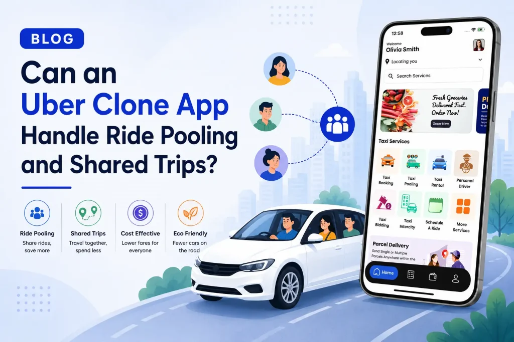 Shared Ride App Development