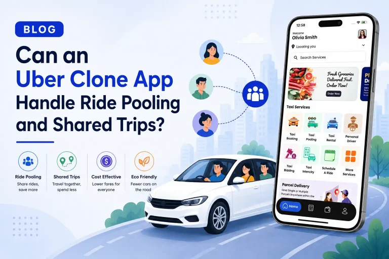 Shared Ride App Development