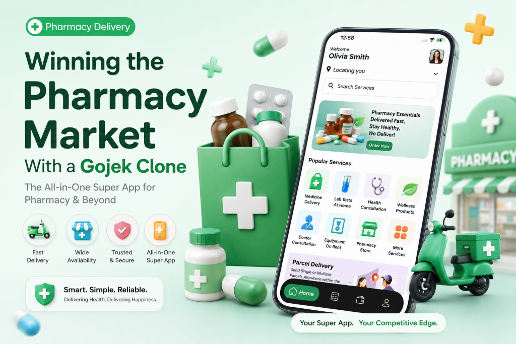 Winning the Pharmacy Market With a Gojek Clone