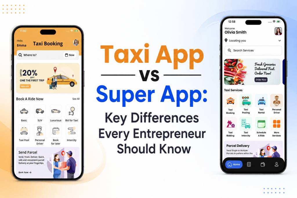 Super App vs Taxi Booking App