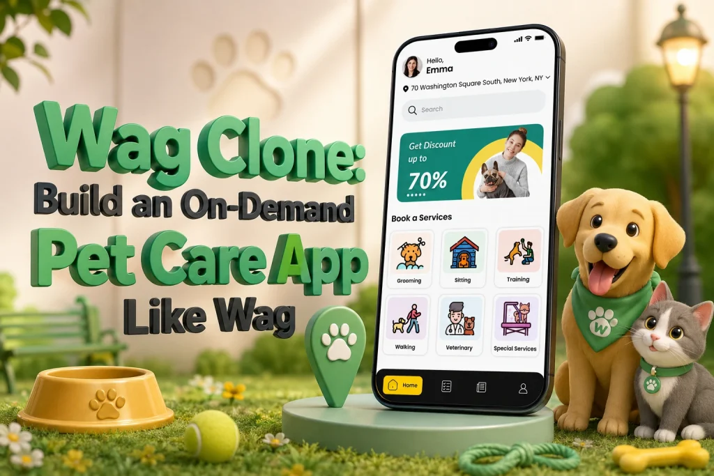 Wag Clone Build an On-Demand Pet Care App Like Wag