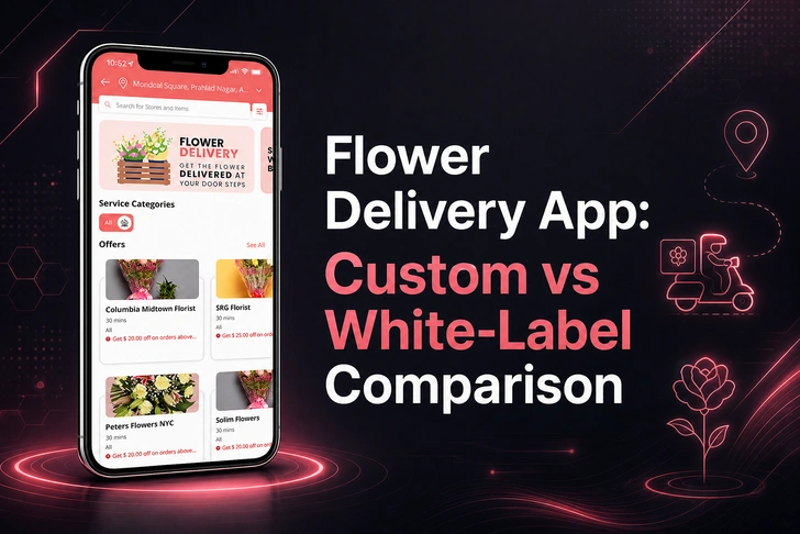White-Label vs Custom Flower Delivery App Development Guide