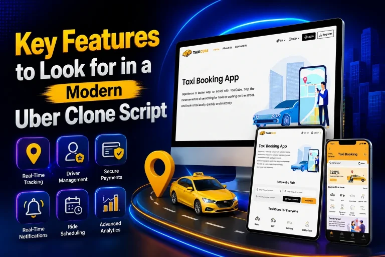 modern uber clone script